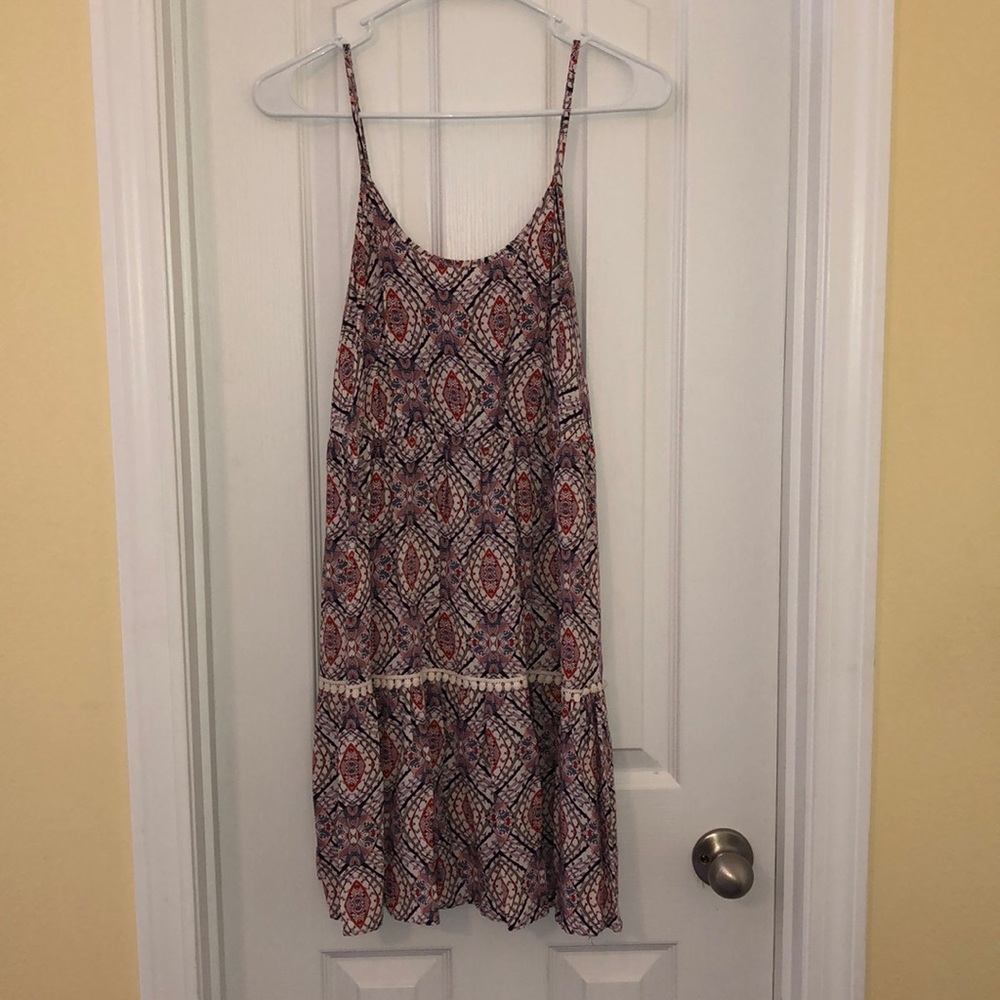 Short boho sun dress